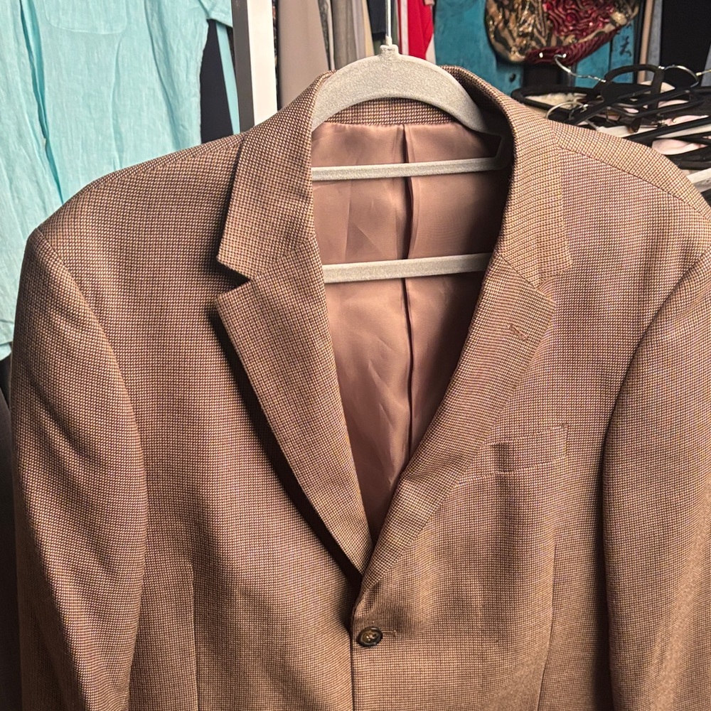 Dockers Mens 40S Light Brown Blazer NWOT